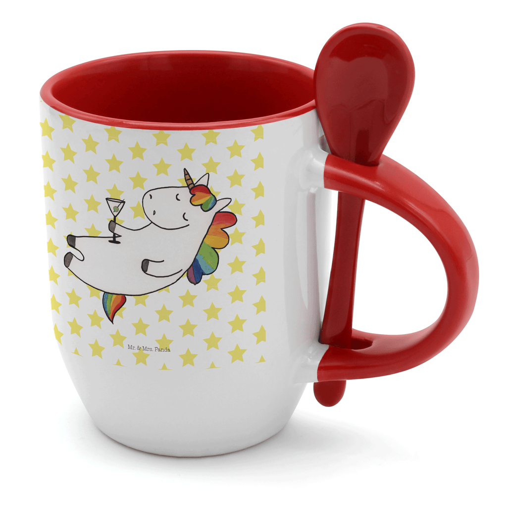 Tasse mit Löffel Einhorn Cocktail Tasse, Kaffeetasse, Tassen, Tasse mit Spruch, Kaffeebecher, Tasse mit Löffel, Einhorn, Einhörner, Einhorn Deko, Pegasus, Unicorn, Party, Spaß, Feiern, Caipirinha, Rum, Cuba Libre, Sekt, Freundin, Geburtstag, lustig, witzig, Spruch, Glitzer