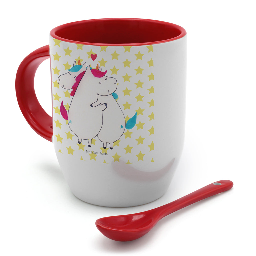 Tasse mit Löffel Einhorn Mitteilung Tasse, Kaffeetasse, Tassen, Tasse mit Spruch, Kaffeebecher, Tasse mit Löffel, Einhorn, Einhörner, Einhorn Deko, Pegasus, Unicorn, Valentinstag, Valentine, Liebe, Geschenk, Partner, Ehe, lustig, witzig, Spruch