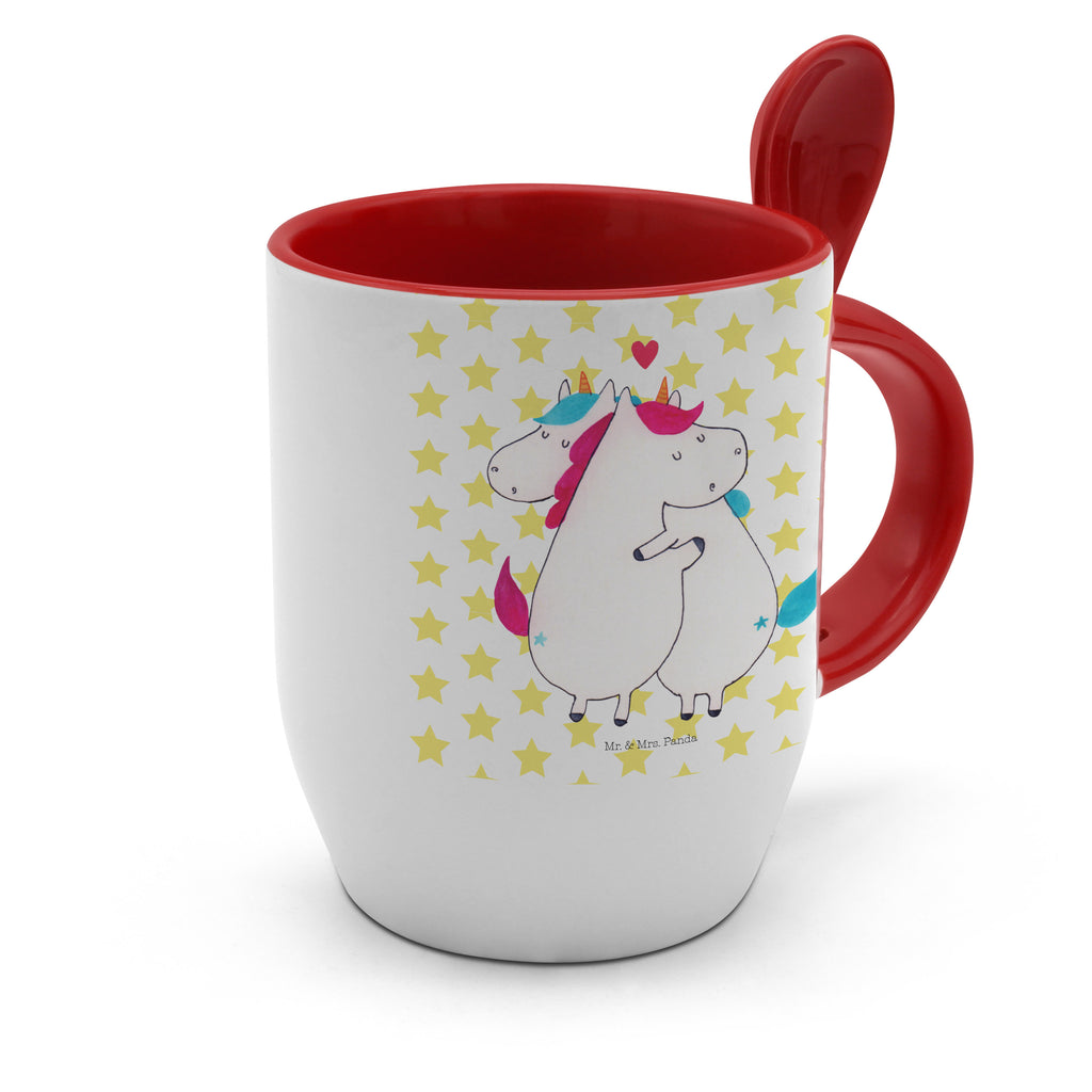 Tasse mit Löffel Einhorn Mitteilung Tasse, Kaffeetasse, Tassen, Tasse mit Spruch, Kaffeebecher, Tasse mit Löffel, Einhorn, Einhörner, Einhorn Deko, Pegasus, Unicorn, Valentinstag, Valentine, Liebe, Geschenk, Partner, Ehe, lustig, witzig, Spruch