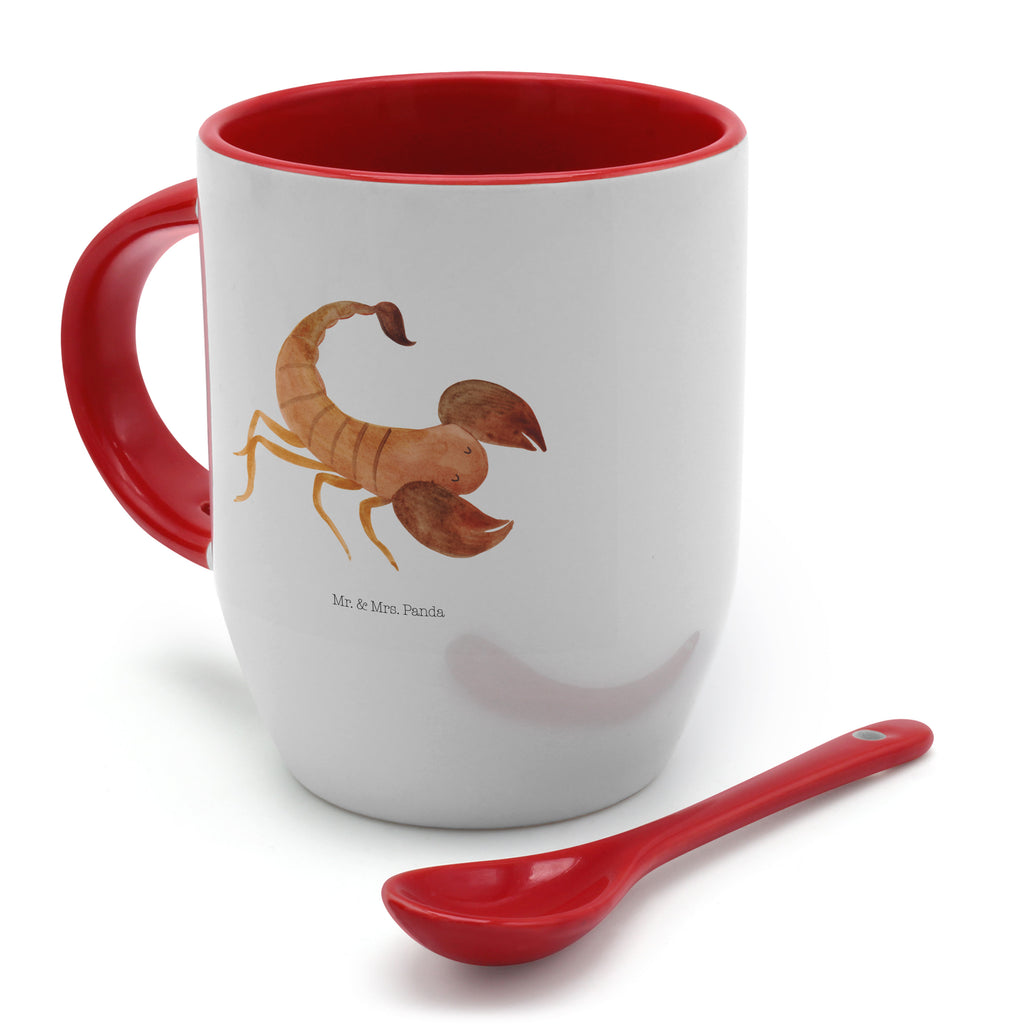 Tasse mit Löffel Sternzeichen Skorpion Tasse, Kaffeetasse, Tassen, Tasse mit Spruch, Kaffeebecher, Tasse mit Löffel, Tierkreiszeichen, Sternzeichen, Horoskop, Astrologie, Aszendent, Skorpione, Skorpion Geschenk, Skorpion Sternzeichen, Geschenk Oktober, Geschenk November, Geburtstag Oktober, Geburtstag November