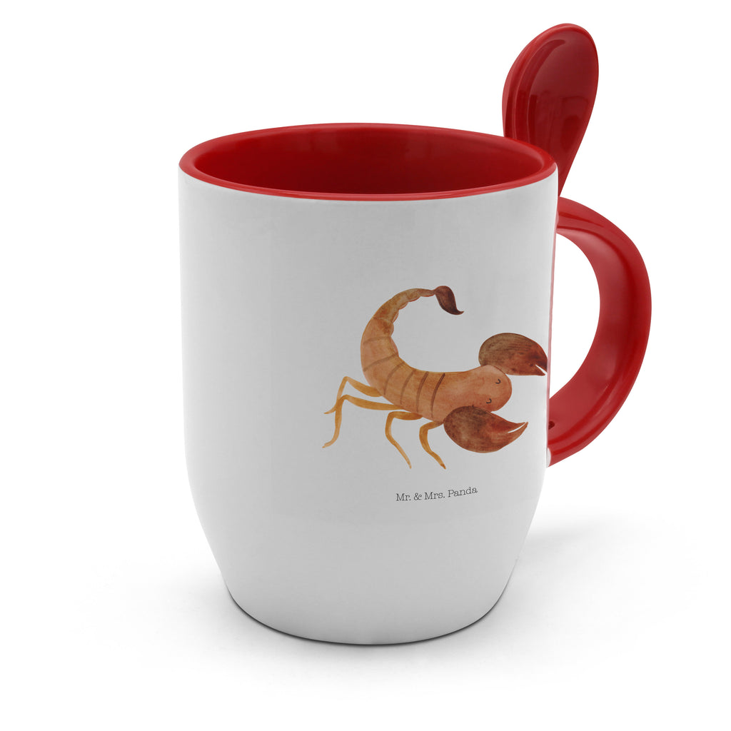 Tasse mit Löffel Sternzeichen Skorpion Tasse, Kaffeetasse, Tassen, Tasse mit Spruch, Kaffeebecher, Tasse mit Löffel, Tierkreiszeichen, Sternzeichen, Horoskop, Astrologie, Aszendent, Skorpione, Skorpion Geschenk, Skorpion Sternzeichen, Geschenk Oktober, Geschenk November, Geburtstag Oktober, Geburtstag November