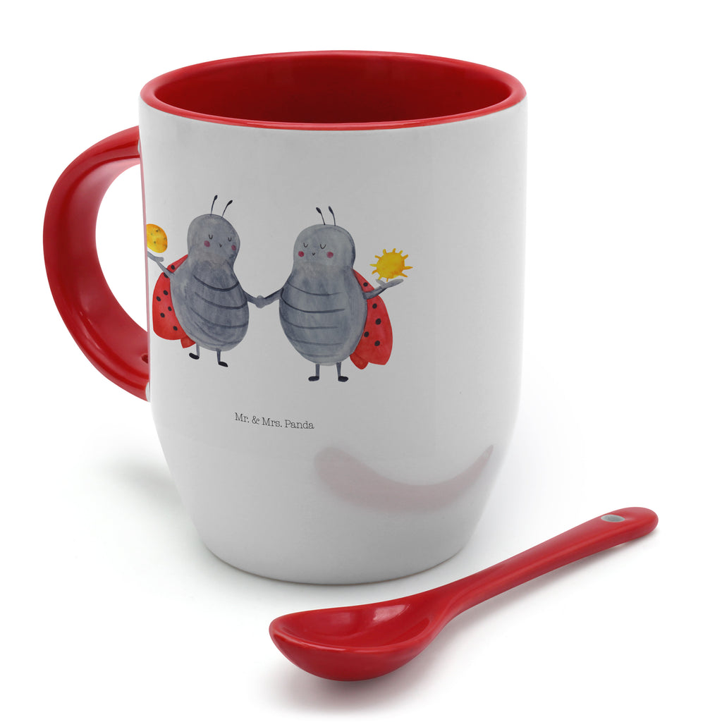 Tasse mit Löffel Sternzeichen Zwilling Tasse, Kaffeetasse, Tassen, Tasse mit Spruch, Kaffeebecher, Tasse mit Löffel, Tierkreiszeichen, Sternzeichen, Horoskop, Astrologie, Aszendent, Zwillinge, Zwilling Geschenk, Zwilling Sternzeichen, Geburtstag Mai, Geschenk Mai, Geschenk Juni, Marienkäfer, Glückskäfer, Zwillingsbruder, Zwillingsschwester