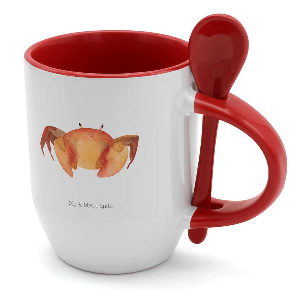Tasse mit Löffel Sternzeichen Krebs Tasse, Kaffeetasse, Tassen, Tasse mit Spruch, Kaffeebecher, Tasse mit Löffel, Tierkreiszeichen, Sternzeichen, Horoskop, Astrologie, Aszendent, Krebse, Krebs Geschenk, Krebs Sternzeichen, Geschenk Juni, Geschenk Juli, Geburtstag Juni, Geburtstag Juli, Krabbe, Meerestier, Geschenk Meer