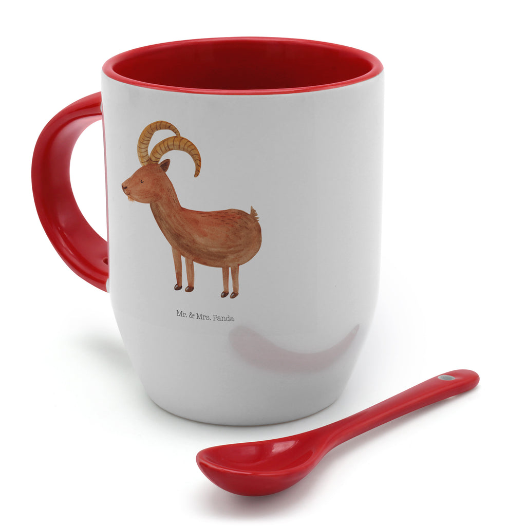 Tasse mit Löffel Sternzeichen Steinbock Tasse, Kaffeetasse, Tassen, Tasse mit Spruch, Kaffeebecher, Tasse mit Löffel, Tierkreiszeichen, Sternzeichen, Horoskop, Astrologie, Aszendent, Steinböcke, Steinbock Geschenk, Steinbock Sternzeichen, Geschenk Dezember, Geschenk Januar, Geburtstag Dezember, Geburtstag Januar, Ziege, Bock