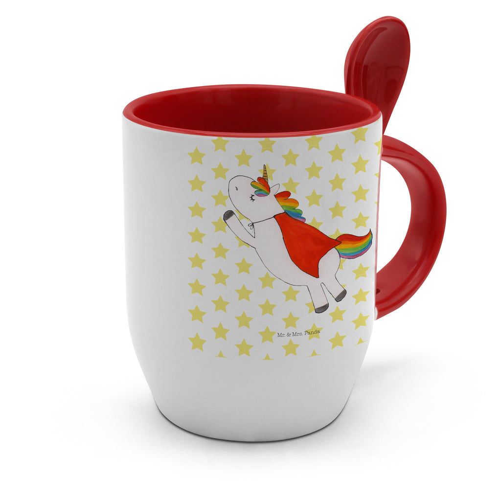 Tasse mit Löffel Einhorn Super Geburtstag Tasse, Kaffeetasse, Tassen, Tasse mit Spruch, Kaffeebecher, Tasse mit Löffel, Einhorn, Einhörner, Einhorn Deko, Pegasus, Unicorn, Geburtstag, Geburtstagsgeschenk, Traummann, Superheld, Held, Freundin