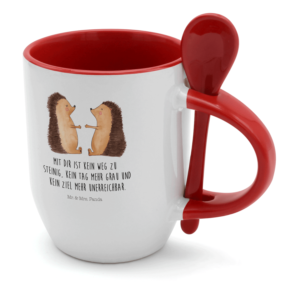 Tasse mit Löffel Igel Liebe Tasse, Kaffeetasse, Tassen, Tasse mit Spruch, Kaffeebecher, Tasse mit Löffel, Liebe, Partner, Freund, Freundin, Ehemann, Ehefrau, Heiraten, Verlobung, Heiratsantrag, Liebesgeschenk, Jahrestag, Hocheitstag, Verliebt, Verlobt, Verheiratet, Geschenk, Liebesbeweis, Hochzeitstag, Hochzeit, Igel