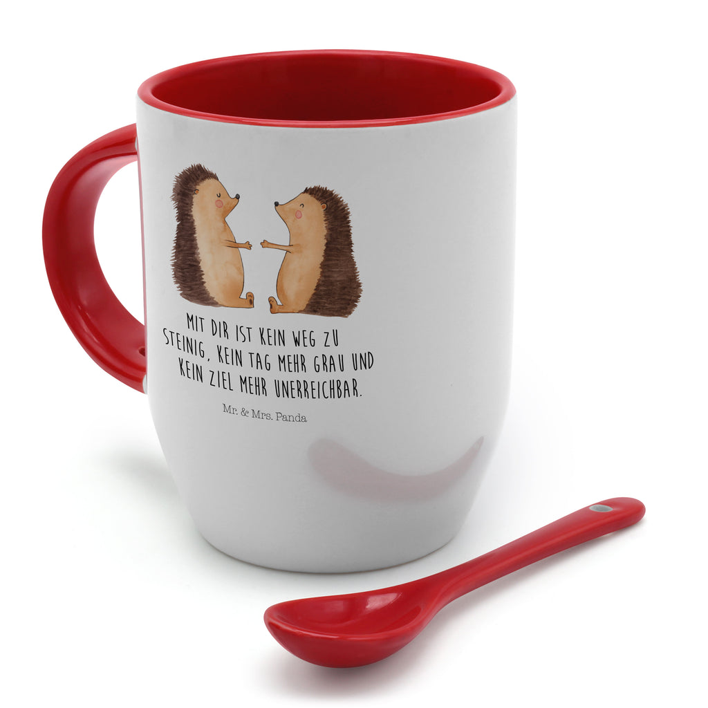 Tasse mit Löffel Igel Liebe Tasse, Kaffeetasse, Tassen, Tasse mit Spruch, Kaffeebecher, Tasse mit Löffel, Liebe, Partner, Freund, Freundin, Ehemann, Ehefrau, Heiraten, Verlobung, Heiratsantrag, Liebesgeschenk, Jahrestag, Hocheitstag, Verliebt, Verlobt, Verheiratet, Geschenk, Liebesbeweis, Hochzeitstag, Hochzeit, Igel