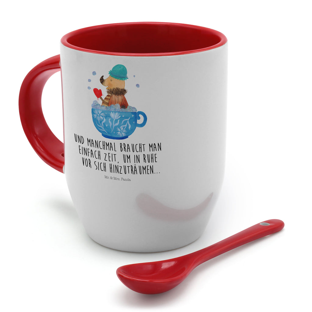 Tasse mit Löffel Nachtfalter Schaumbad Tasse, Kaffeetasse, Tassen, Tasse mit Spruch, Kaffeebecher, Tasse mit Löffel, Tiermotive, Gute Laune, lustige Sprüche, Tiere, Nachtfalter, Schaumbad, Badezimmer, Bad, WC, Badezimmerdeko, Baden, Träumen, verträumt, Ziele, Zeitmanagement