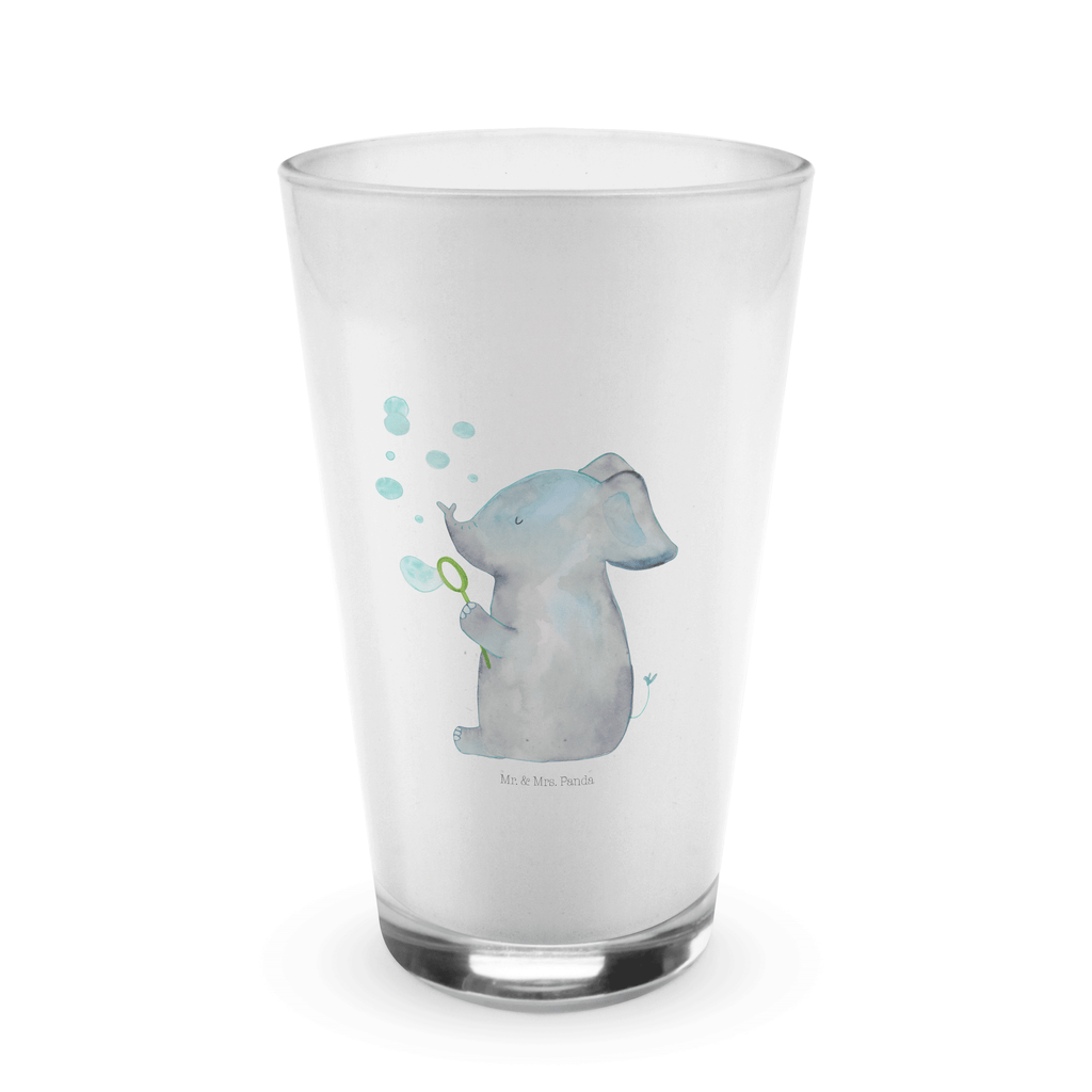Glas Elefant Seifenblasen Cappuccino Glas, Glas, Cappuccino Tasse, Latte Macchiato, Tiermotive, Gute Laune, lustige Sprüche, Tiere, Elefant, Elefanten, Dickhäter, Rüsseltier, Seifenblasen, Liebe, Heimat, Gefühl. Daheim, Liebesbeweis, Liebesspruch