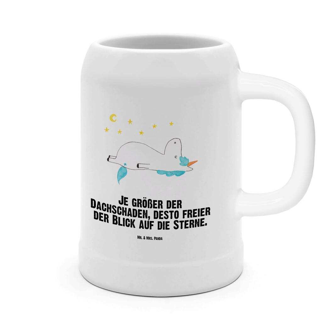 Bierkrug Einhorn Sternenhimmel Bierkrug, Bierkrüge, Bierkrug Steingut, Steinkrüge, 0, 5 l, 500ml, Krug, Einhorn, Einhörner, Einhorn Deko, Pegasus, Unicorn, Sterne, Dachschaden, Verrückt, Sternenhimmel