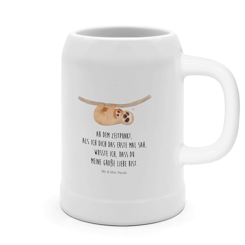 Bierkrug Faultier mit Kind Bierkrug, Bierkrüge, Bierkrug Steingut, Steinkrüge, 0, 5 l, 500ml, Krug, Faultier, Faultier Geschenk, Faultier Deko, Kind, Baby, Liebe, Mutter, Mama, Geburt, Kinder, Faulheit, Spaß, Niedlichkeit