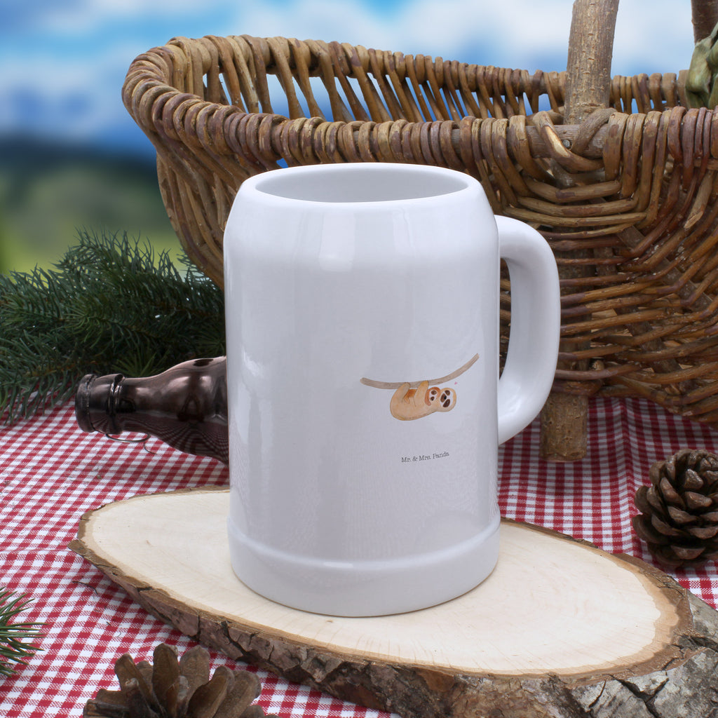 Bierkrug Faultier mit Kind Bierkrug, Bierkrüge, Bierkrug Steingut, Steinkrüge, 0, 5 l, 500ml, Krug, Faultier, Faultier Geschenk, Faultier Deko, Kind, Baby, Liebe, Mutter, Mama, Geburt, Kinder, Faulheit, Spaß, Niedlichkeit