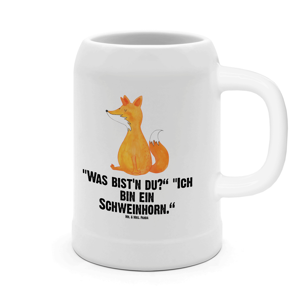 Bierkrug Fuchshörnchen Bierkrug, Bierkrüge, Bierkrug Steingut, Steinkrüge, 0, 5 l, 500ml, Krug, Einhorn, Einhörner, Einhorn Deko, Pegasus, Unicorn, Fuchs, Unicorns, Fuchshörnchen, Fuchshorn, Foxycorn, Füchse