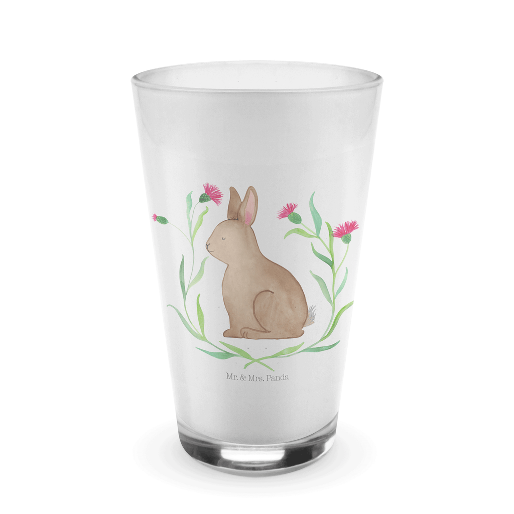 Glas Hase sitzend Cappuccino Glas, Glas, Cappuccino Tasse, Latte Macchiato, Ostern, Osterhase, Ostergeschenke, Osternest, Osterdeko, Geschenk zu Ostern, Frohe Ostern, Ostergrüße, Osterblume, Liebe, Grüße, Hase, Kaninchen