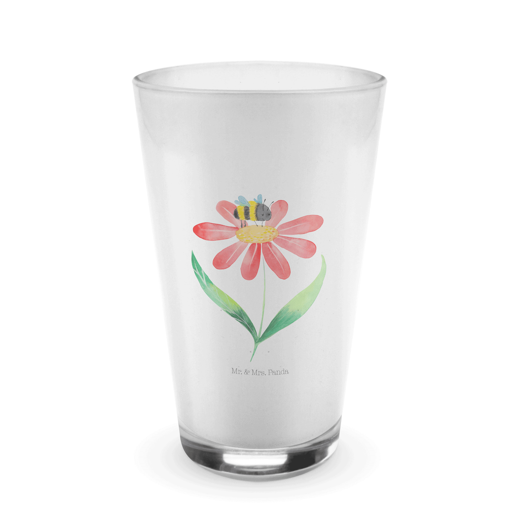 Glas Hummel Blume Cappuccino Glas, Glas, Cappuccino Tasse, Latte Macchiato, Tiermotive, Gute Laune, lustige Sprüche, Tiere, Hummel, Blume, Wespe, Flauschig, Natur, Feld, Hummeln, Biene