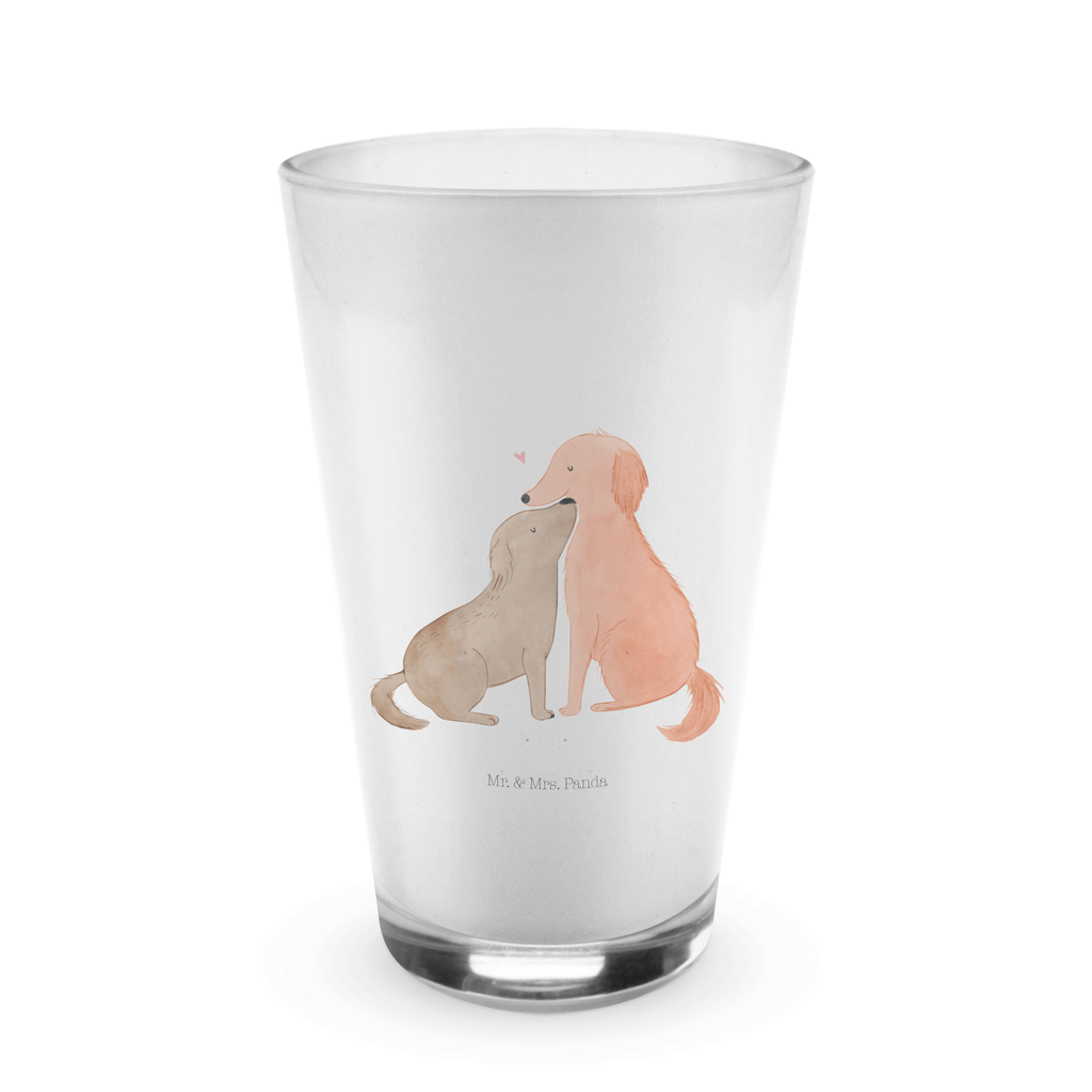 Glas Hunde Liebe Cappuccino Glas, Glas, Cappuccino Tasse, Latte Macchiato, Hund, Hundemotiv, Haustier, Hunderasse, Tierliebhaber, Hundebesitzer, Sprüche, Liebe, Hund. Hunde, Kuss, Vertrauen, Kuscheln, Herz