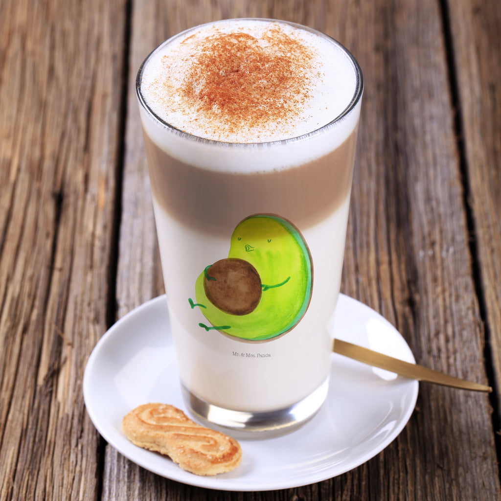 Glas Avocado pfeift Cappuccino Glas, Glas, Cappuccino Tasse, Latte Macchiato, Avocado, Veggie, Vegan, Gesund, Diät, Abnehmen, Ernährung, dick sein, Pummelfee