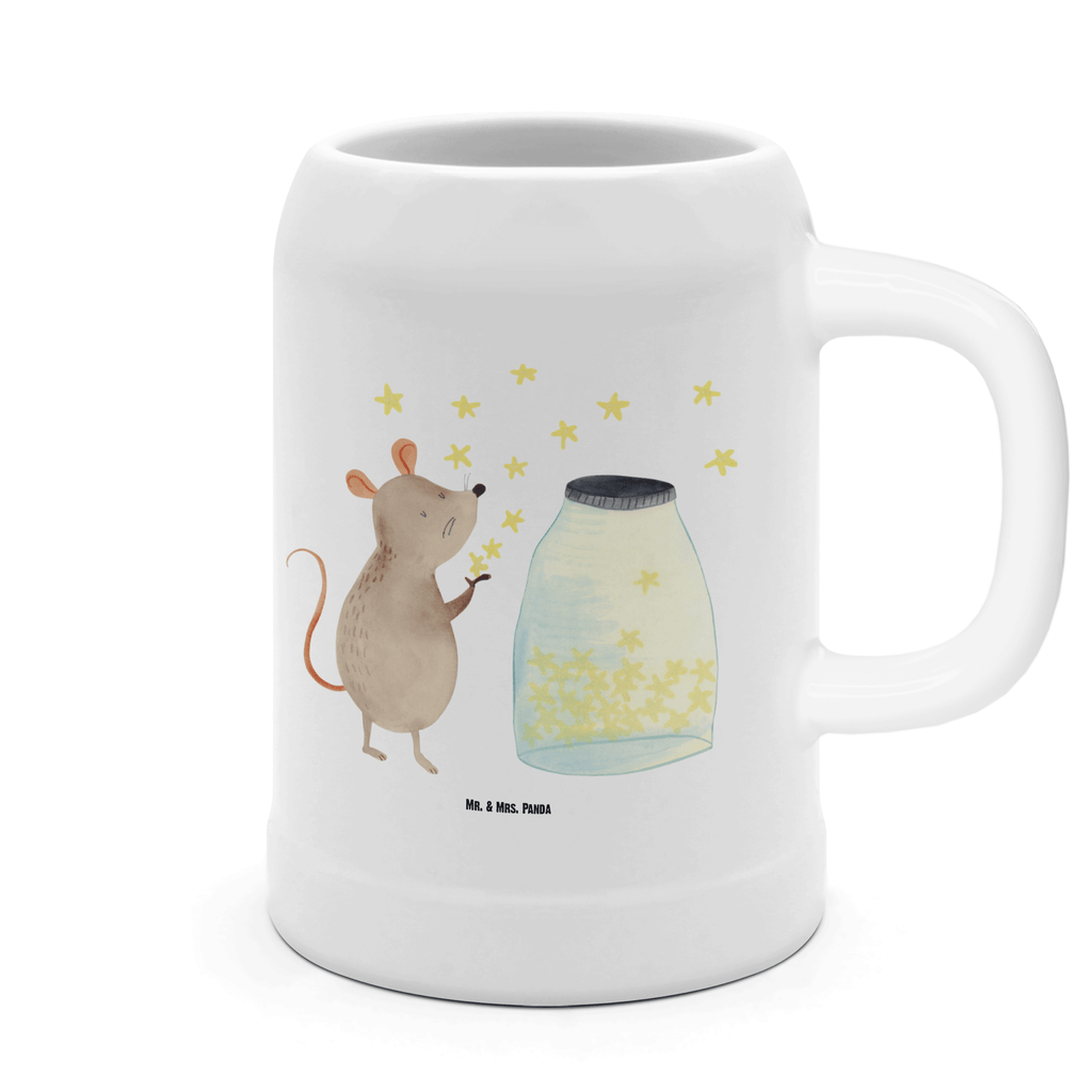 Bierkrug Maus Sterne Bierkrug, Bierkrüge, Bierkrug Steingut, Steinkrüge, 0, 5 l, 500ml, Krug, Tiermotive, Gute Laune, lustige Sprüche, Tiere, Maus, Sterne, Wunsch, Kind, Taufe, Taufgeschenk, Geburt, Schwangerschaft, erstes Kind, Kindergeburtstag, Geburtstag, Hoffnung, Träume