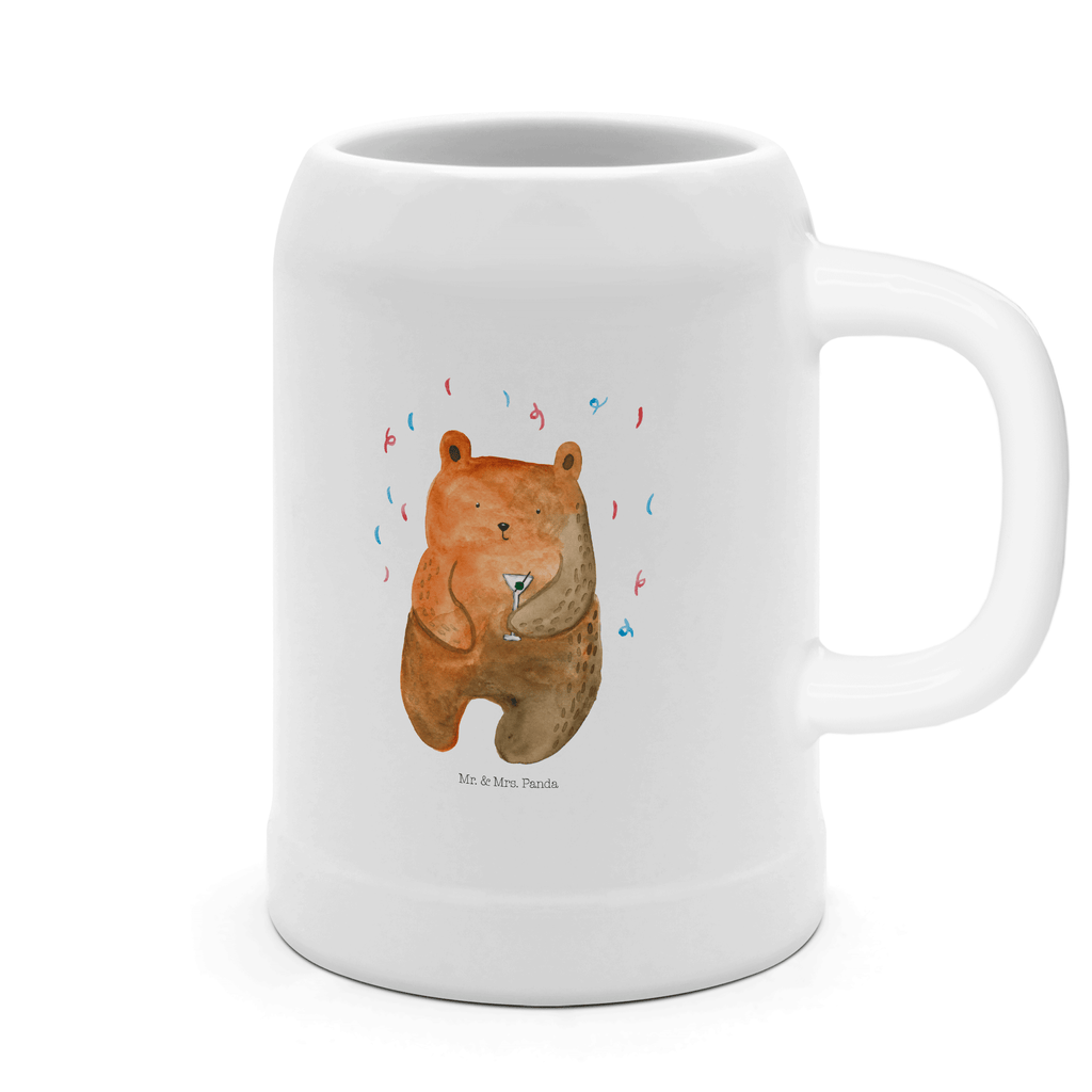 Bierkrug Bär Party Bierkrug, Bierkrüge, Bierkrug Steingut, Steinkrüge, 0, 5 l, 500ml, Krug, Bär, Teddy, Teddybär, Geburtstag, Geburtstagsgeschenk, Geschenk, Party, Feiern, Abfeiern, Mitbringsel, Gute Laune, Lustig