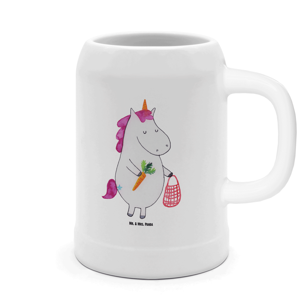 Bierkrug Einhorn Gemüse Bierkrug, Bierkrüge, Bierkrug Steingut, Steinkrüge, 0, 5 l, 500ml, Krug, Einhorn, Einhörner, Einhorn Deko, Pegasus, Unicorn, Biomarkt, Bio, Gemüse, Wochenmarkt