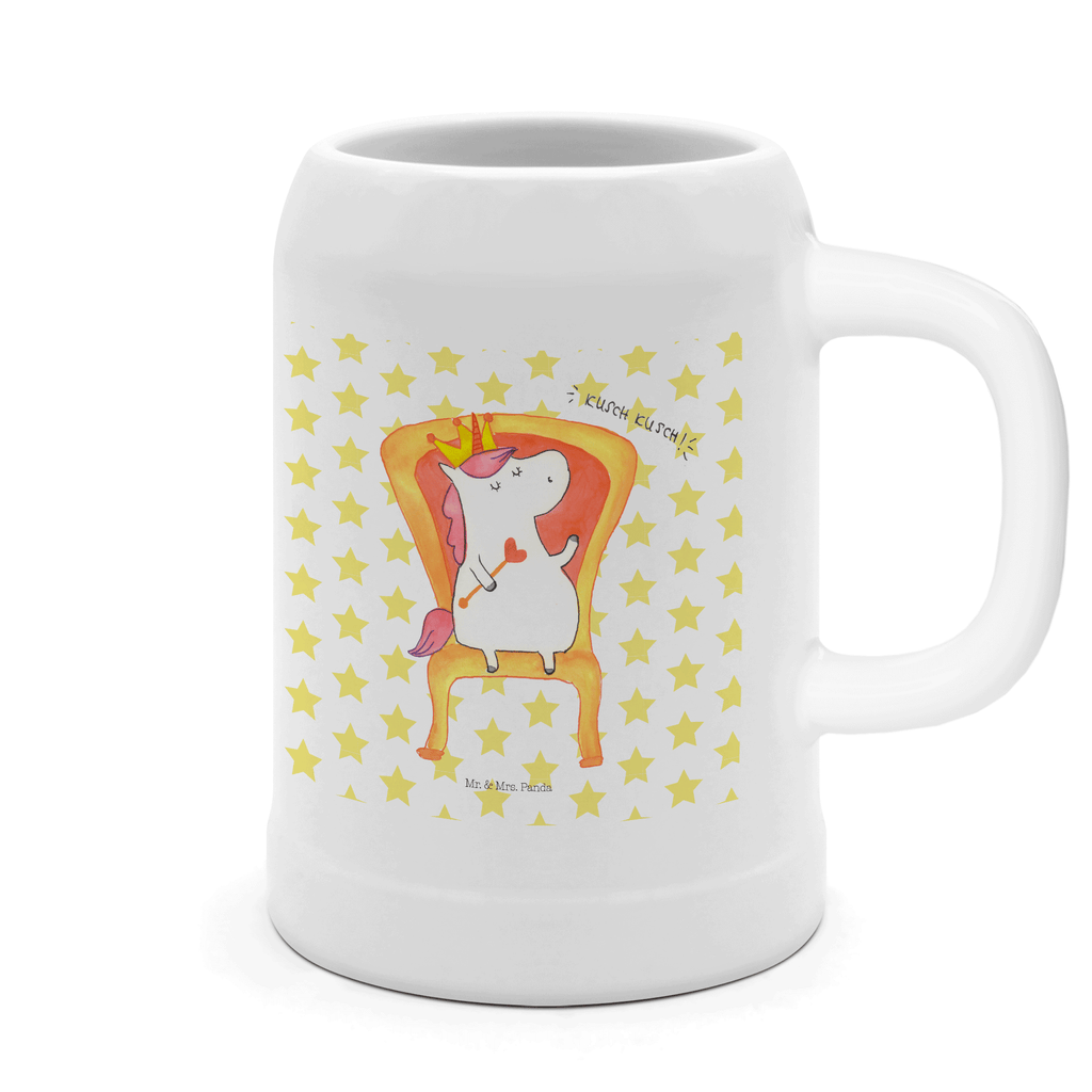 Bierkrug Einhorn König Bierkrug, Bierkrüge, Bierkrug Steingut, Steinkrüge, 0, 5 l, 500ml, Krug, Einhorn, Einhörner, Einhorn Deko, Pegasus, Unicorn, König, Präsident, Bundeskanzler, Herrscher, Kaiser, Prinzessin, Krone
