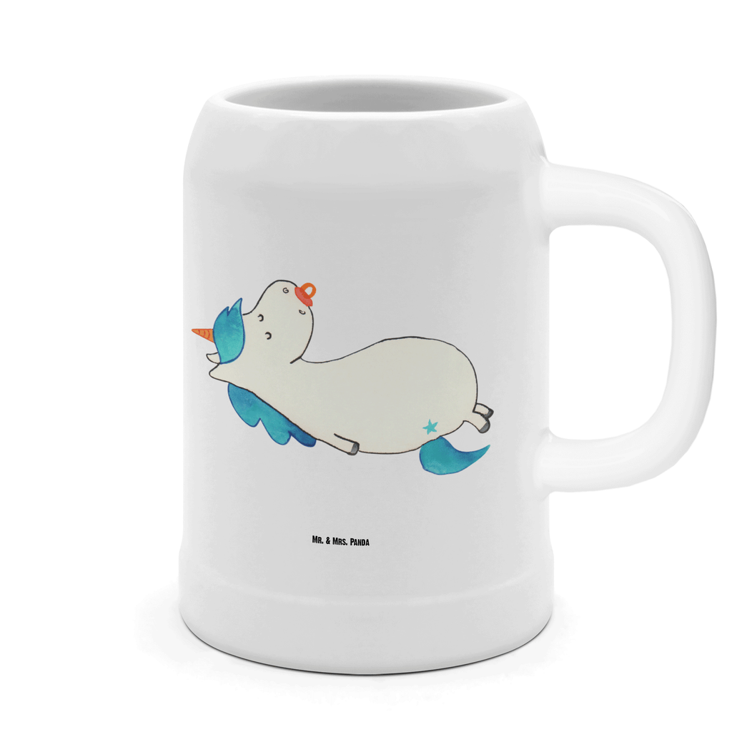 Bierkrug Einhorn Schnullie Bierkrug, Bierkrüge, Bierkrug Steingut, Steinkrüge, 0, 5 l, 500ml, Krug, Einhorn, Einhörner, Einhorn Deko, Pegasus, Unicorn, Baby, Kleinkind, Geburt, Geburtstag, Säugling, Schnuller, Geschenk Geburt, Mutter, Mama