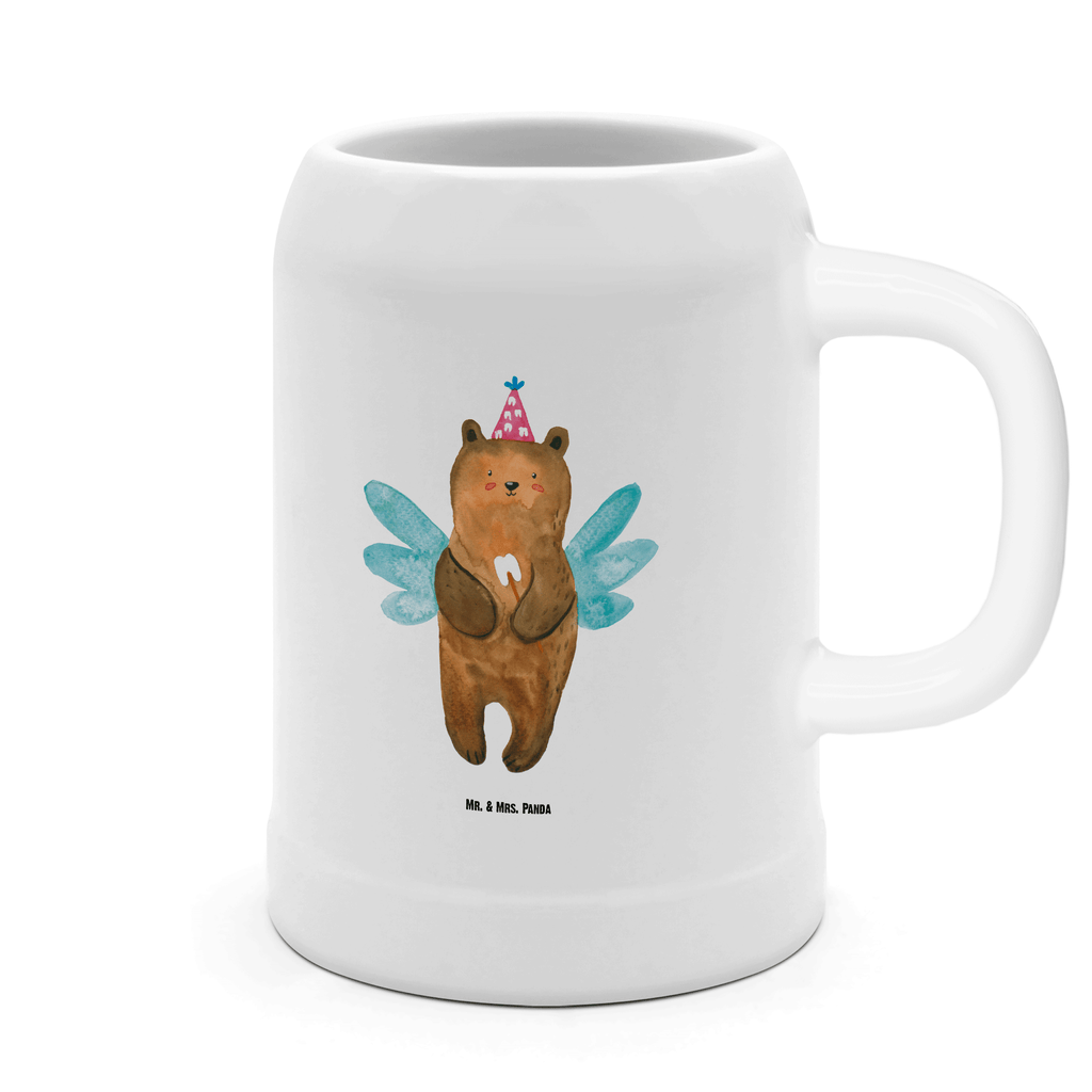 Bierkrug Zahnfee Bär Bierkrug, Bierkrüge, Bierkrug Steingut, Steinkrüge, 0, 5 l, 500ml, Krug, Bär, Teddy, Teddybär, Zahnfee, Fee, Milchzahn, Erster Zahn