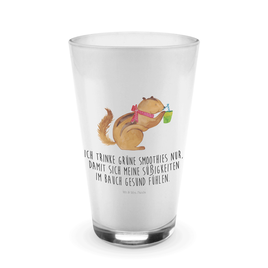 Glas Eichhörnchen Smoothie Cappuccino Glas, Glas, Cappuccino Tasse, Latte Macchiato, Tiermotive, Gute Laune, lustige Sprüche, Tiere, Green Smoothies, Diät, Abnehmen, Streifenhörnchen, Eichhörnchen