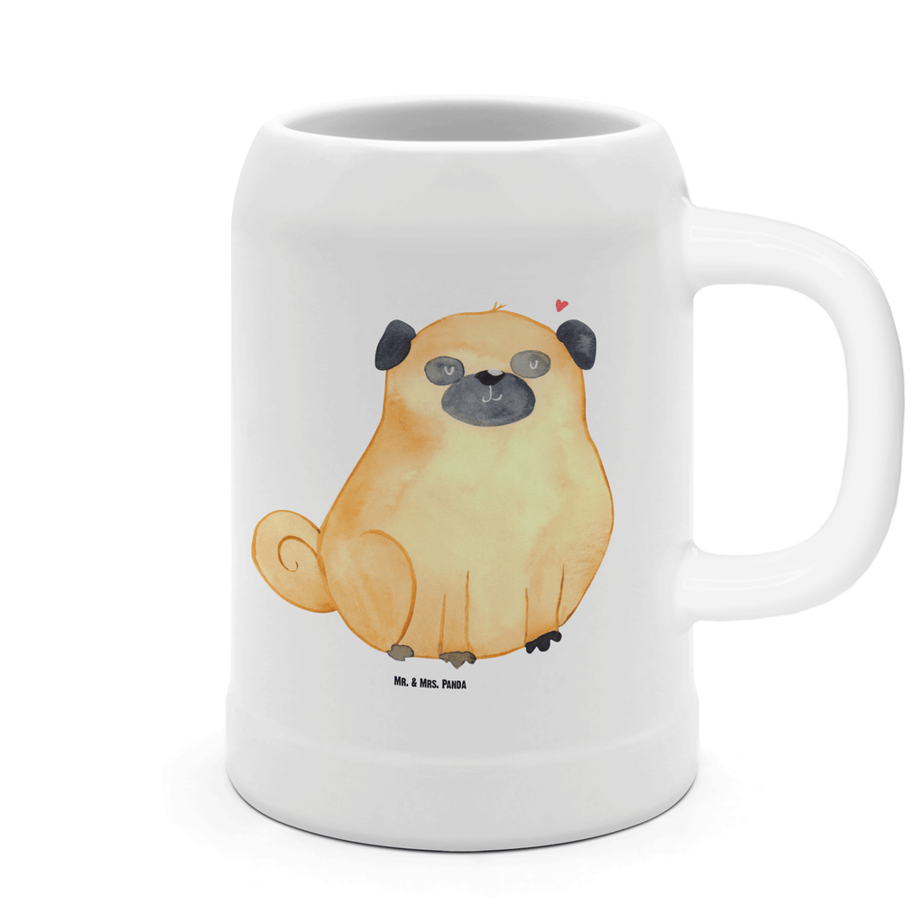 Bierkrug Mops Bierkrug, Bierkrüge, Bierkrug Steingut, Steinkrüge, 0, 5 l, 500ml, Krug, Hund, Hundemotiv, Haustier, Hunderasse, Tierliebhaber, Hundebesitzer, Sprüche, Mops, Liebe, Hundeliebe