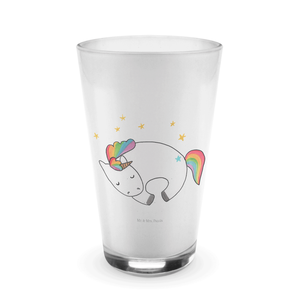 Glas Einhorn Nacht Cappuccino Glas, Glas, Cappuccino Tasse, Latte Macchiato, Einhorn, Einhörner, Einhorn Deko, Pegasus, Unicorn, Träume, Traum, unicorn, Realität, Menschen, Geschenk, Ruhe, Freundin