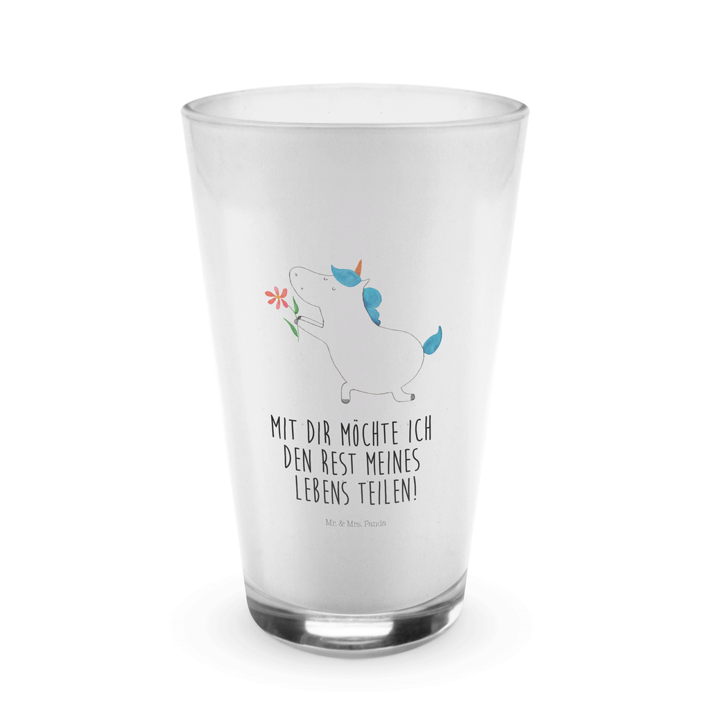 Glas Einhorn Blume Cappuccino Glas, Glas, Cappuccino Tasse, Latte Macchiato, Einhorn, Einhörner, Einhorn Deko, Pegasus, Unicorn, Liebe, Liebesbeweis, Antrag, Heiratsantrag, Verlobung, Ehepaar, Pärchen, Partner, Freund, Freundin, Ehe, heiraten
