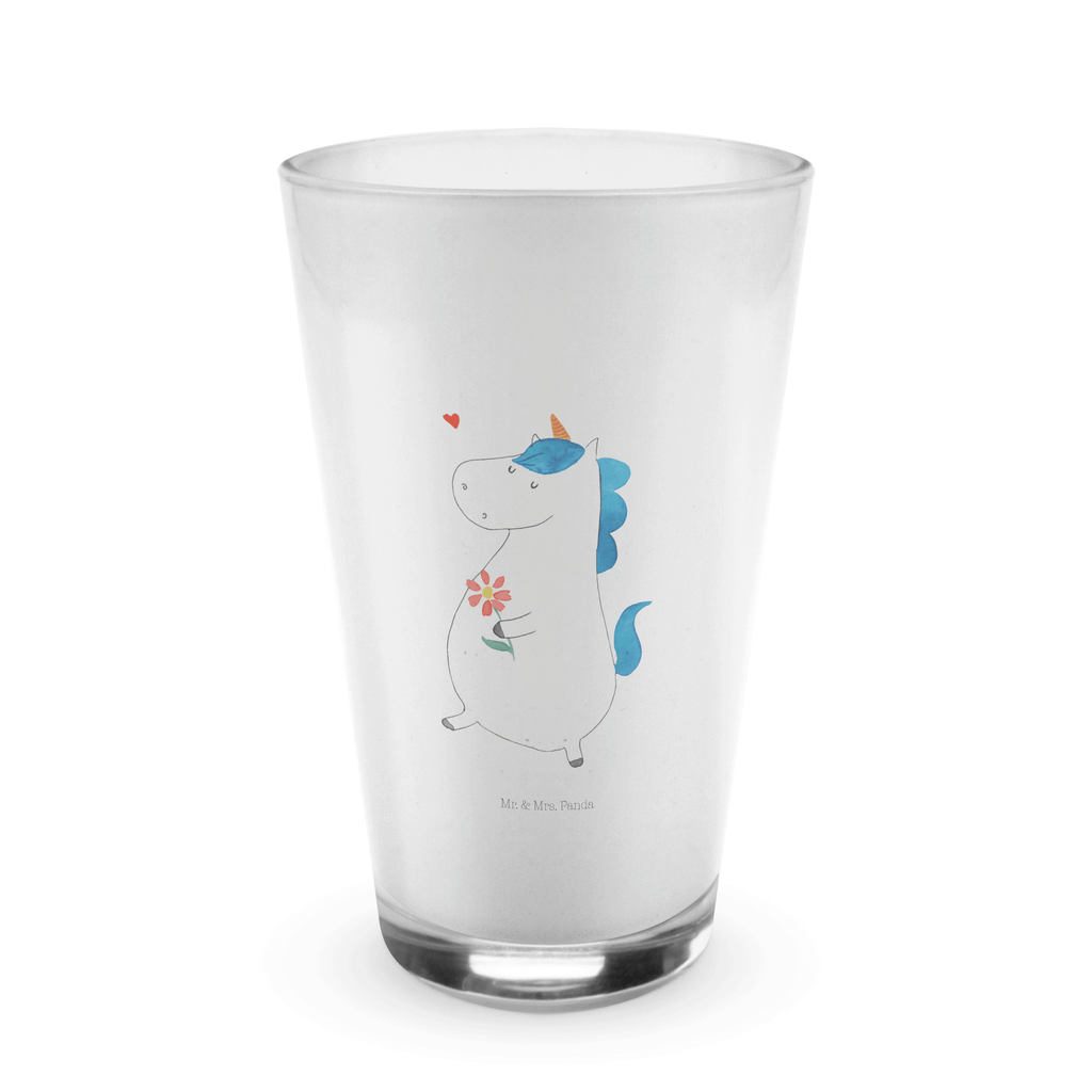 Glas Einhorn Spaziergang Cappuccino Glas, Glas, Cappuccino Tasse, Latte Macchiato, Einhorn, Einhörner, Einhorn Deko, Pegasus, Unicorn, Glitzer, Blumen, Spaziergang, Motivation, Gute Laune, Freude, Freundin, Mutter, Schwester