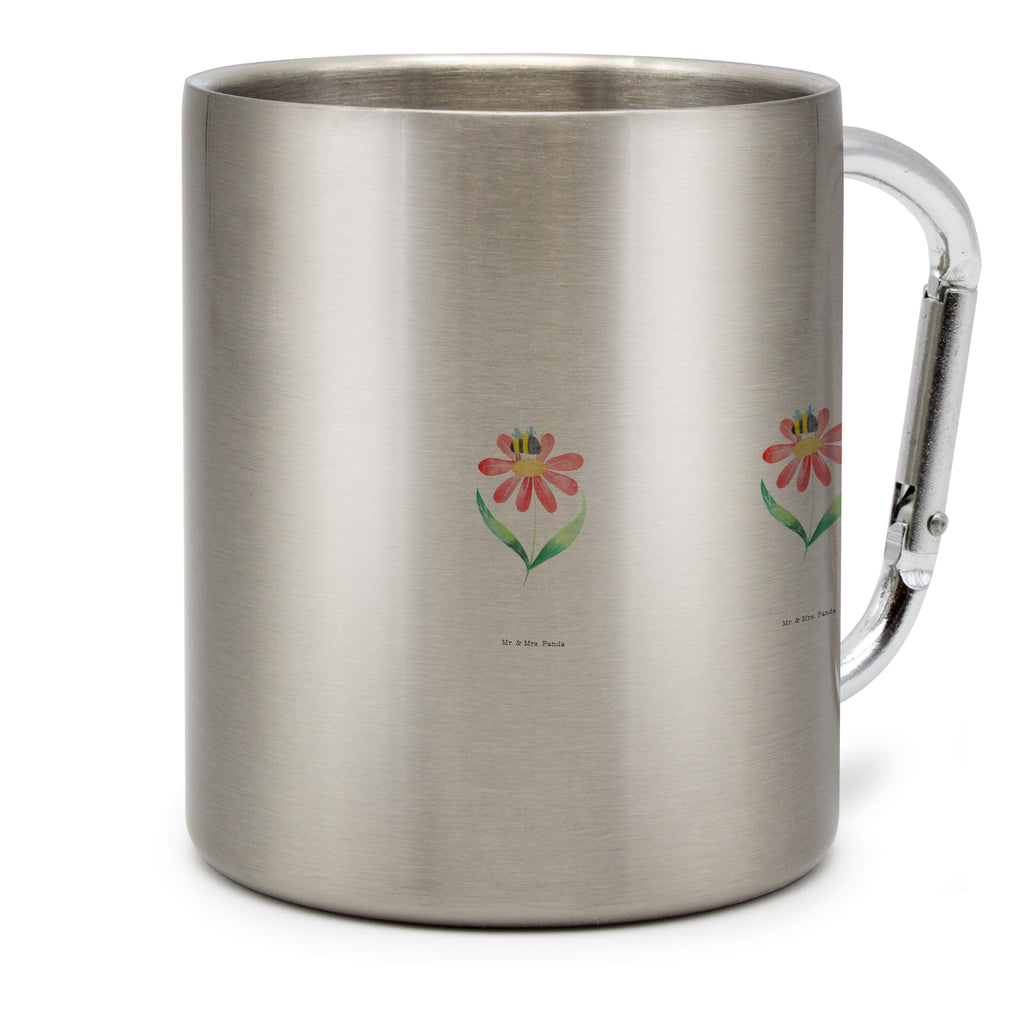 Edelstahlbecher Lebkuchenhaus Edelstahltasse, Karabiner, Edelstahlbecher, Outdoor, Camping, Tasse, Becher, Winter, Weihnachten, Weihnachtsdeko, Nikolaus, Advent, Heiligabend, Wintermotiv