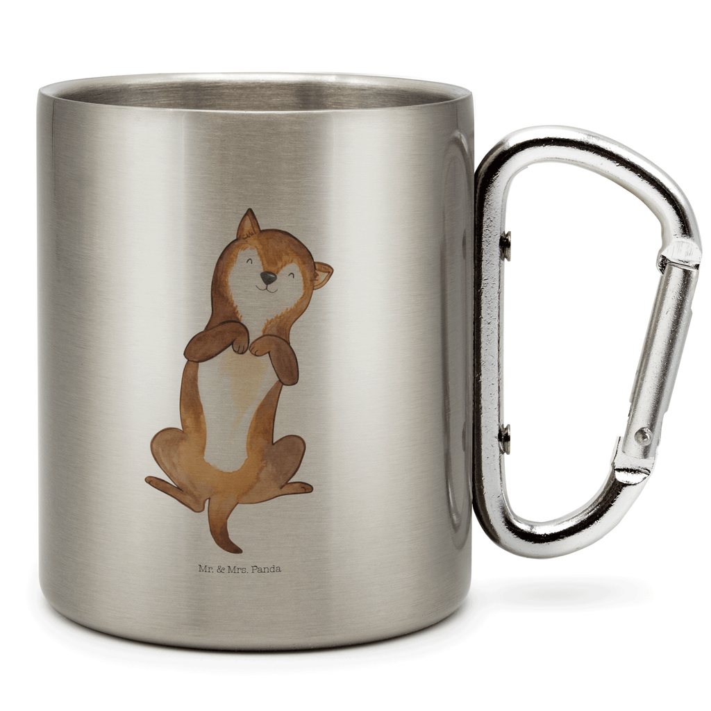 Edelstahlbecher Hund Bauchkraulen Edelstahltasse, Karabiner, Edelstahlbecher, Outdoor, Camping, Tasse, Becher, Hund, Hundemotiv, Haustier, Hunderasse, Tierliebhaber, Hundebesitzer, Sprüche, Hunde, Hundeliebe, Hundewelpe, Bauchkraulen