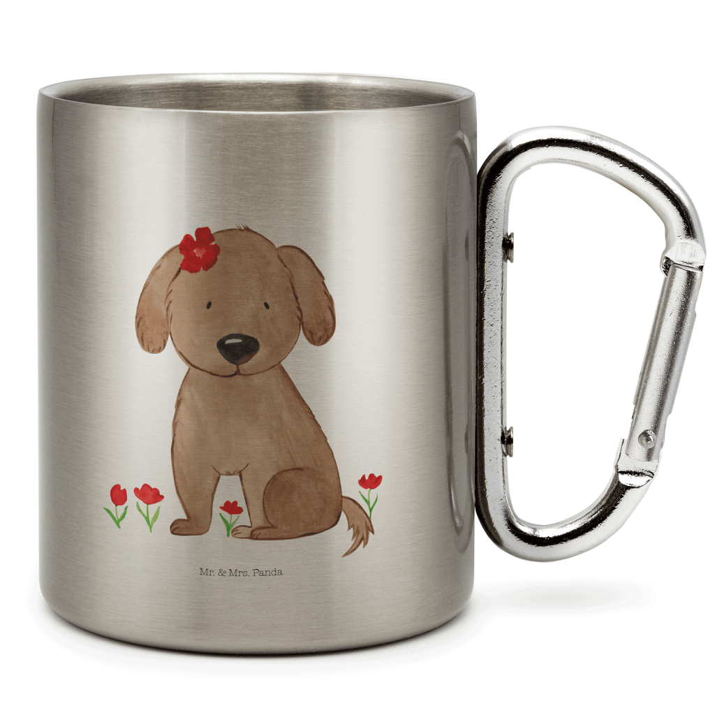 Edelstahlbecher Hund Hundedame Edelstahltasse, Karabiner, Edelstahlbecher, Outdoor, Camping, Tasse, Becher, Hund, Hundemotiv, Haustier, Hunderasse, Tierliebhaber, Hundebesitzer, Sprüche, Hunde, Hundeliebe, Hundeglück, Liebe, Frauchen