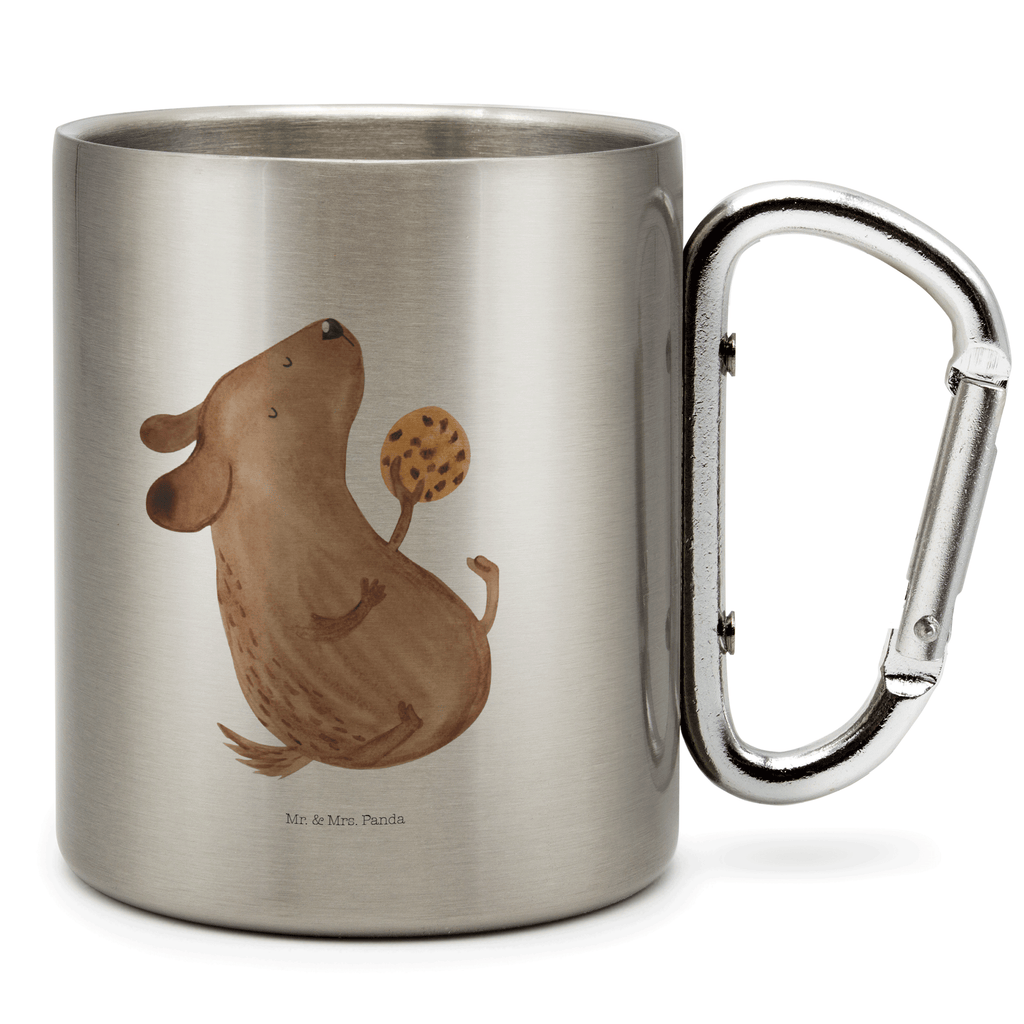 Edelstahlbecher Hund Keks Edelstahltasse, Karabiner, Edelstahlbecher, Outdoor, Camping, Tasse, Becher, Hund, Hundemotiv, Haustier, Hunderasse, Tierliebhaber, Hundebesitzer, Sprüche, Hundekekse, Leckerli, Hundeleckerli, Hundesnacks