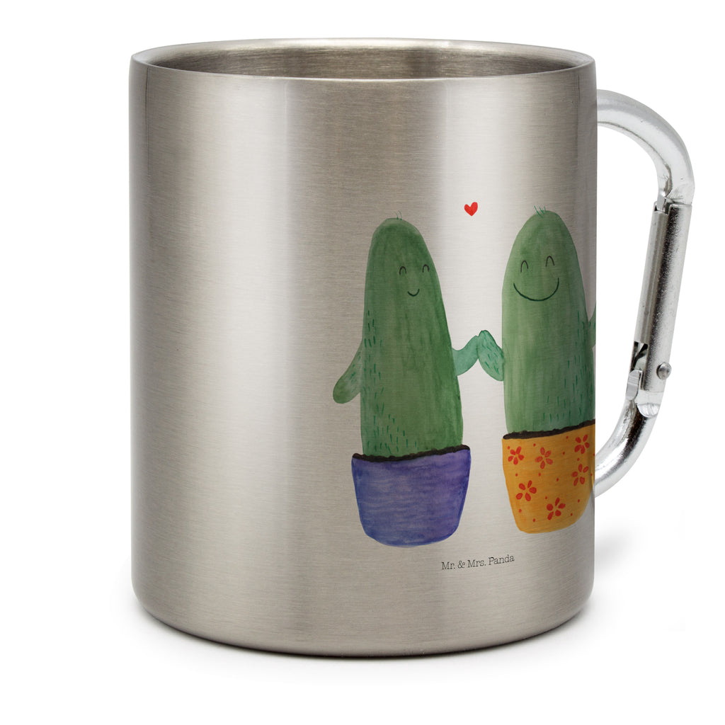 Edelstahlbecher Kaktus Liebe Edelstahltasse, Karabiner, Edelstahlbecher, Outdoor, Camping, Tasse, Becher, Kaktus, Kakteen, Liebe, Liebesbeweis, Liebesbotschaft, Liebesnachricht, Love, Kaktusliebe, Paar, Pärchen, Trennung, Streit, Versöhnung, Freundschaft, Verlobung, Hochzeit