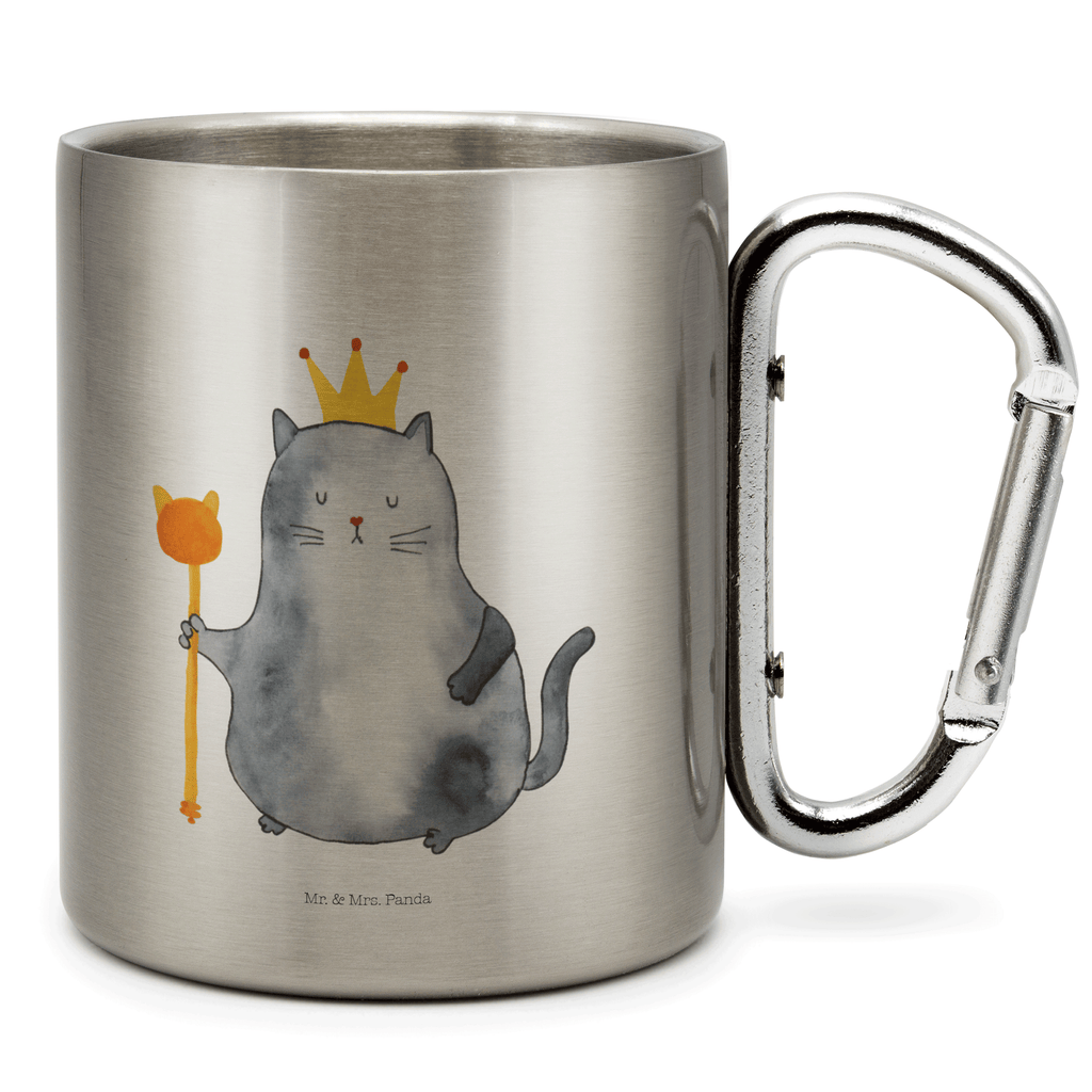 Edelstahlbecher Katzen Koenig Edelstahltasse, Karabiner, Edelstahlbecher, Outdoor, Camping, Tasse, Becher, Katze, Katzenmotiv, Katzenfan, Katzendeko, Katzenfreund, Katzenliebhaber, Katzenprodukte, Katzenartikel, Katzenaccessoires, Katzensouvenirs, Katzenliebhaberprodukte, Katzenmotive, Katzen, Kater, Mietze, Cat, Cats, Katzenhalter, Katzenbesitzerin, Haustier, König, Königin, Queen, Familie, Mietzhaus, Wohnung, erste eigenen Wohnung, Umzug, Einzug