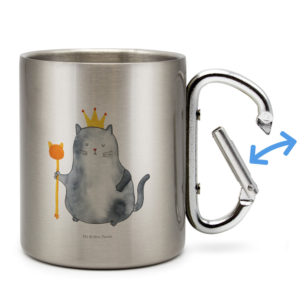 Edelstahlbecher Katzen Koenig Edelstahltasse, Karabiner, Edelstahlbecher, Outdoor, Camping, Tasse, Becher, Katze, Katzenmotiv, Katzenfan, Katzendeko, Katzenfreund, Katzenliebhaber, Katzenprodukte, Katzenartikel, Katzenaccessoires, Katzensouvenirs, Katzenliebhaberprodukte, Katzenmotive, Katzen, Kater, Mietze, Cat, Cats, Katzenhalter, Katzenbesitzerin, Haustier, König, Königin, Queen, Familie, Mietzhaus, Wohnung, erste eigenen Wohnung, Umzug, Einzug