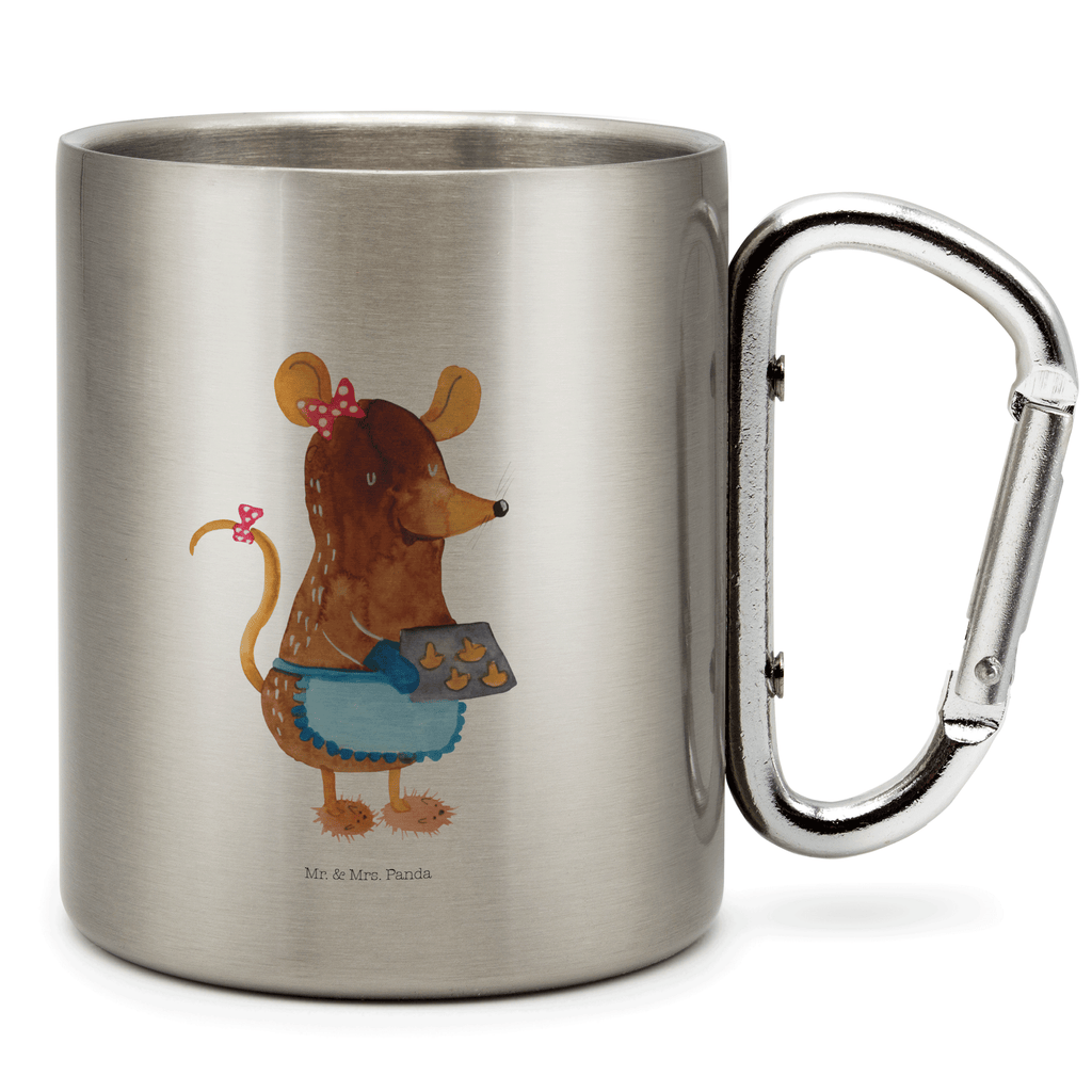 Edelstahlbecher Maus Kekse Edelstahltasse, Karabiner, Edelstahlbecher, Outdoor, Camping, Tasse, Becher, Winter, Weihnachten, Weihnachtsdeko, Nikolaus, Advent, Heiligabend, Wintermotiv, Maus, Kekse, backen, Weihnachtskekse, Plätzchen, Weihnachtsbäckerei, Chaosqueen