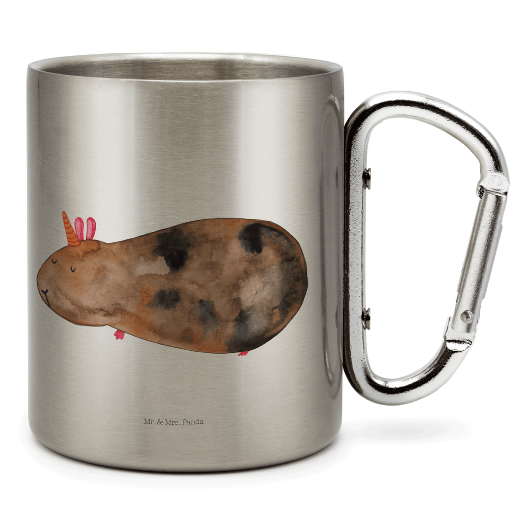 Edelstahlbecher Meerhörnchen Edelstahltasse, Karabiner, Edelstahlbecher, Outdoor, Camping, Tasse, Becher, Einhorn, Einhörner, Einhorn Deko, Pegasus, Unicorn, Meerhörnchen, Meericorn, Meerschwein, Meerschweinchen