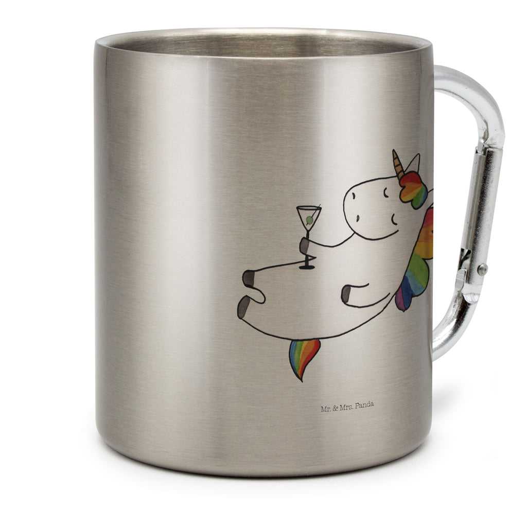 Edelstahlbecher Einhorn Cocktail Edelstahltasse, Karabiner, Edelstahlbecher, Outdoor, Camping, Tasse, Becher, Einhorn, Einhörner, Einhorn Deko, Pegasus, Unicorn, Party, Spaß, Feiern, Caipirinha, Rum, Cuba Libre, Sekt, Freundin, Geburtstag, lustig, witzig, Spruch, Glitzer