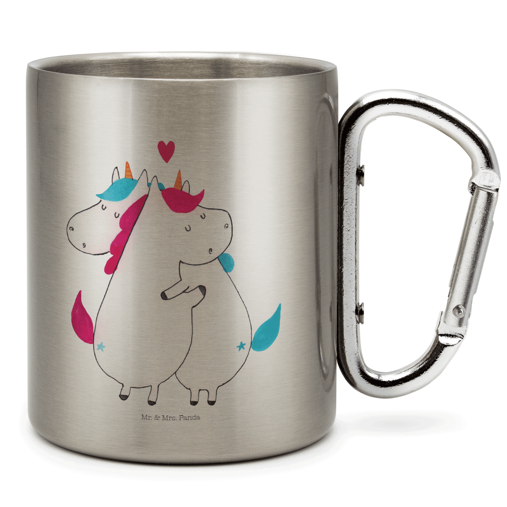 Edelstahlbecher Einhorn Mitteilung Edelstahltasse, Karabiner, Edelstahlbecher, Outdoor, Camping, Tasse, Becher, Einhorn, Einhörner, Einhorn Deko, Pegasus, Unicorn, Valentinstag, Valentine, Liebe, Geschenk, Partner, Ehe, lustig, witzig, Spruch