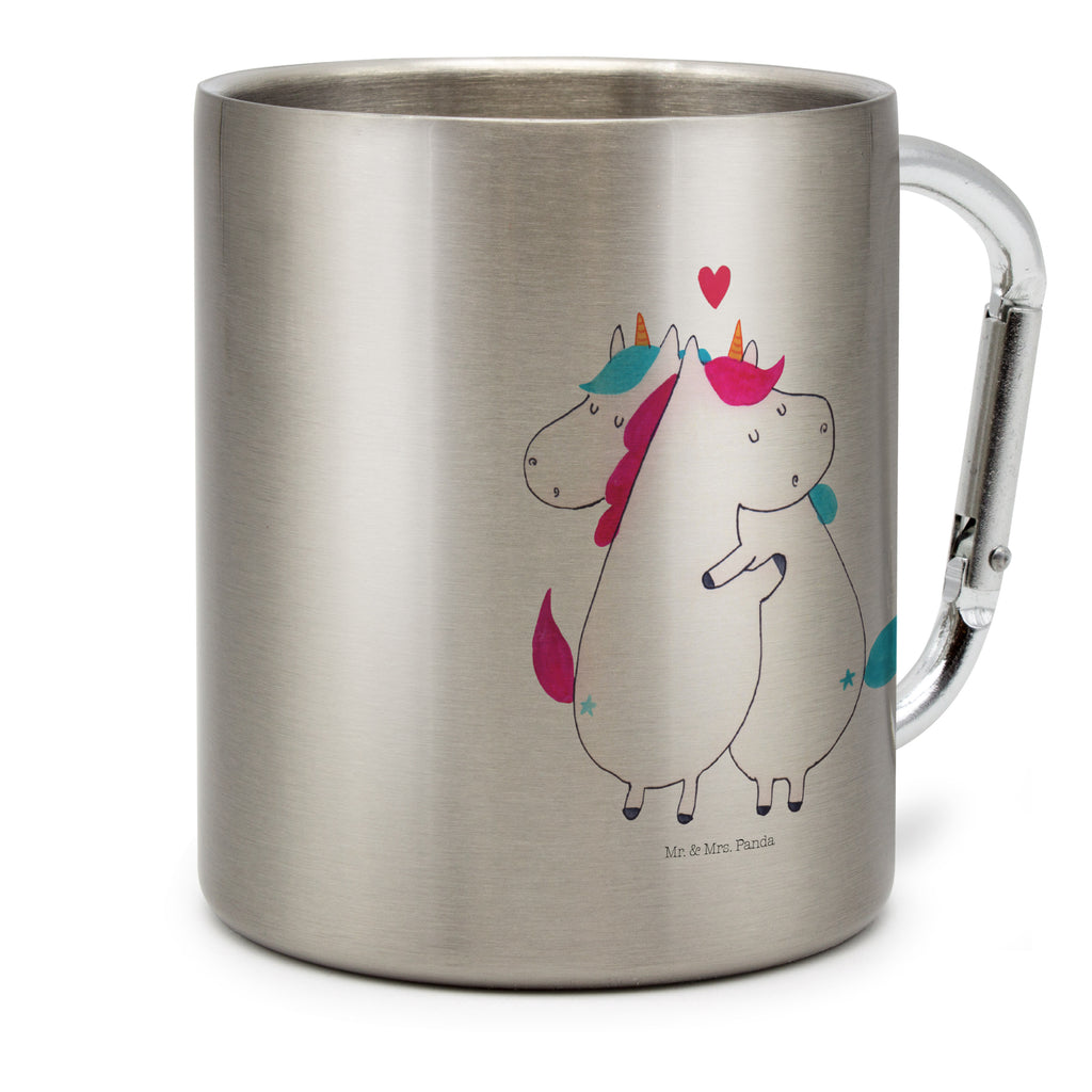 Edelstahlbecher Einhorn Mitteilung Edelstahltasse, Karabiner, Edelstahlbecher, Outdoor, Camping, Tasse, Becher, Einhorn, Einhörner, Einhorn Deko, Pegasus, Unicorn, Valentinstag, Valentine, Liebe, Geschenk, Partner, Ehe, lustig, witzig, Spruch
