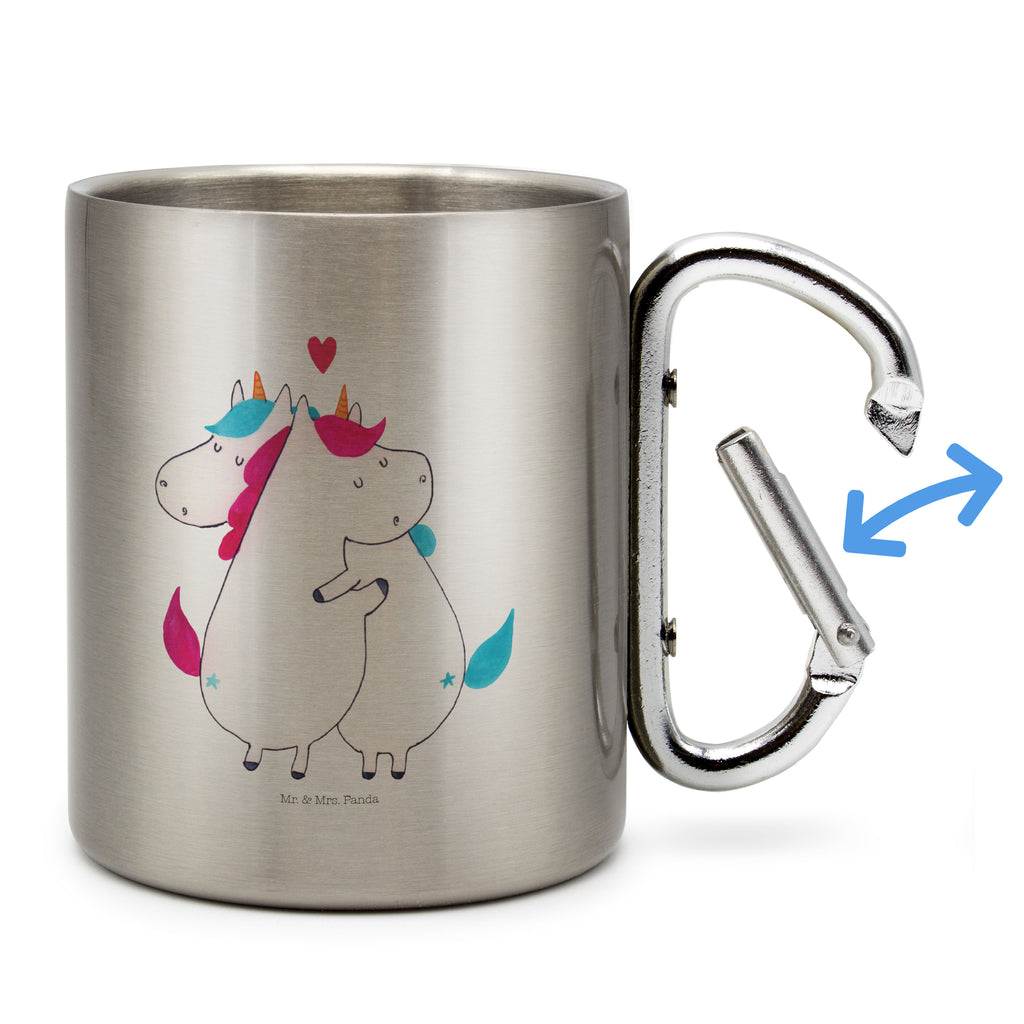 Edelstahlbecher Einhorn Mitteilung Edelstahltasse, Karabiner, Edelstahlbecher, Outdoor, Camping, Tasse, Becher, Einhorn, Einhörner, Einhorn Deko, Pegasus, Unicorn, Valentinstag, Valentine, Liebe, Geschenk, Partner, Ehe, lustig, witzig, Spruch