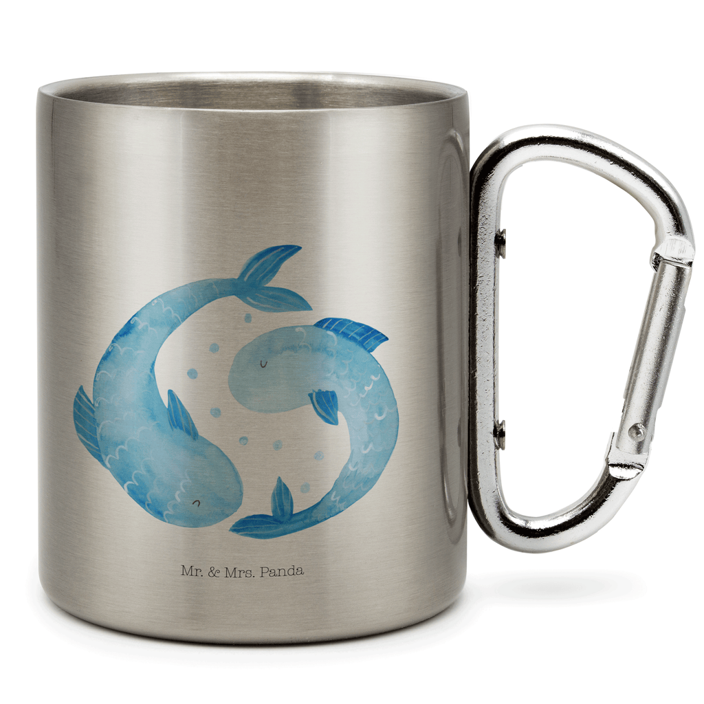Edelstahlbecher Sternzeichen Fische Edelstahltasse, Karabiner, Edelstahlbecher, Outdoor, Camping, Tasse, Becher, Tierkreiszeichen, Sternzeichen, Horoskop, Astrologie, Aszendent, Fisch, Fische Geschenk, Fische Sternzeichen, Fische Sternbild, Geschenk Februar, Geschenk März, Geburtstag Februar, Geburtstag März