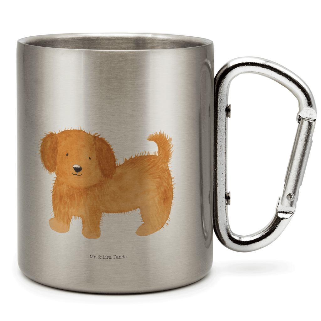 Edelstahlbecher Hund flauschig Edelstahltasse, Karabiner, Edelstahlbecher, Outdoor, Camping, Tasse, Becher, Hund, Hundemotiv, Haustier, Hunderasse, Tierliebhaber, Hundebesitzer, Sprüche, Hunde, Frauchen, Hundemama, Hundeliebe