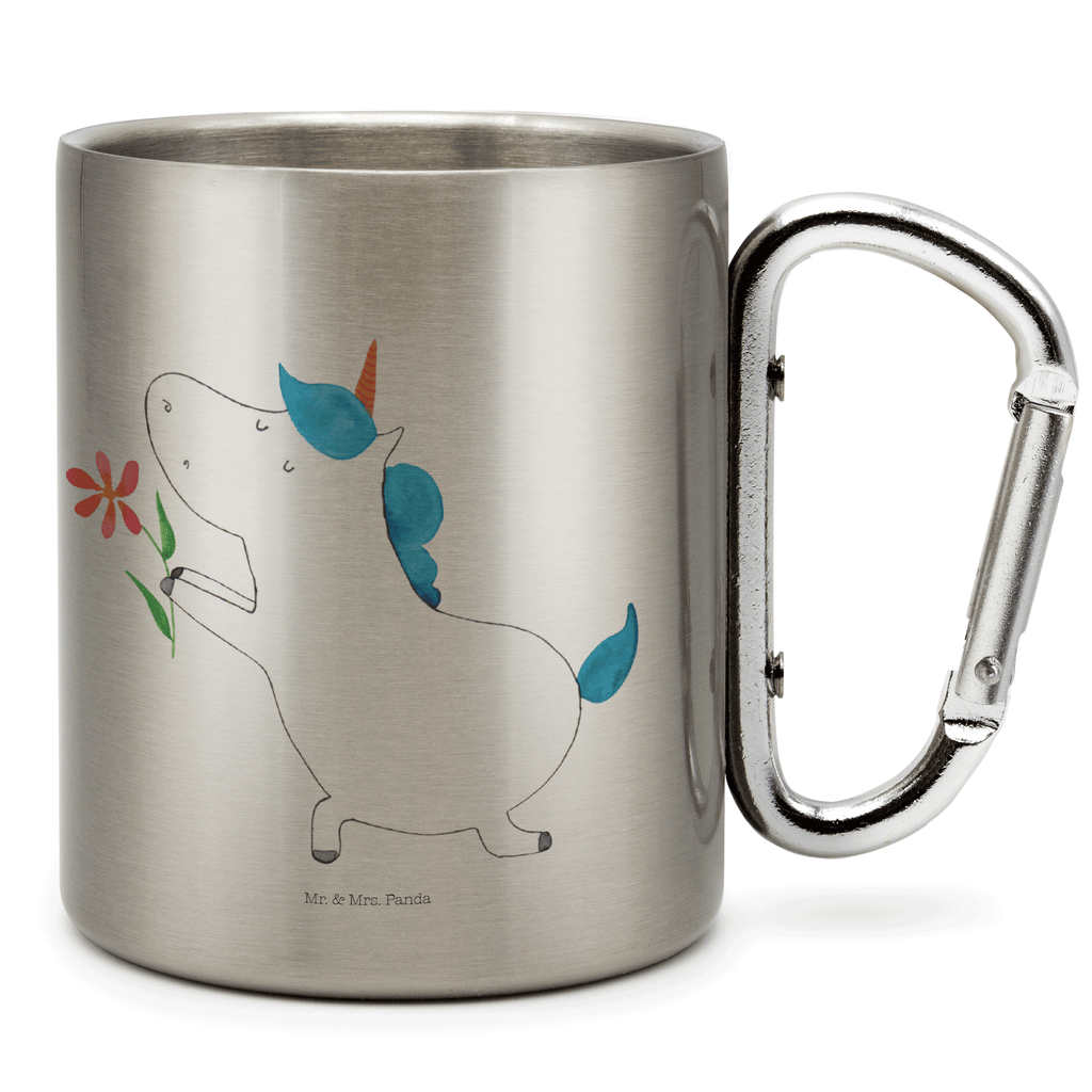 Edelstahlbecher Einhorn Blume Edelstahltasse, Karabiner, Edelstahlbecher, Outdoor, Camping, Tasse, Becher, Einhorn, Einhörner, Einhorn Deko, Pegasus, Unicorn, Liebe, Liebesbeweis, Antrag, Heiratsantrag, Verlobung, Ehepaar, Pärchen, Partner, Freund, Freundin, Ehe, heiraten