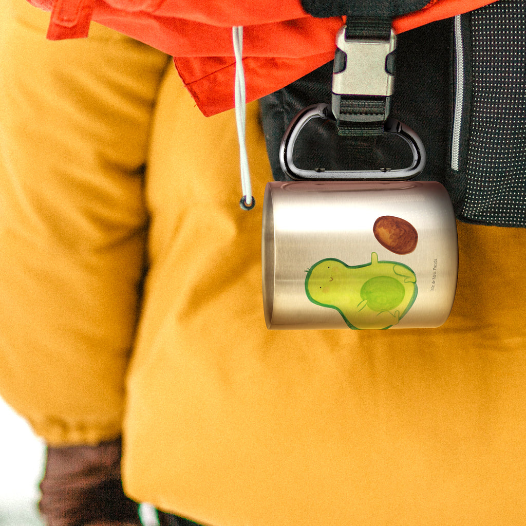 Edelstahlbecher Avocado rollt Kern Edelstahltasse, Karabiner, Edelstahlbecher, Outdoor, Camping, Tasse, Becher, Avocado, Veggie, Vegan, Gesund, Avocados, Schwanger, Geburt, Geburtstag, Säugling, Kind, erstes Kind, zur Geburt, Schwangerschaft, Babyparty, Baby, große Liebe, Liebe, Love