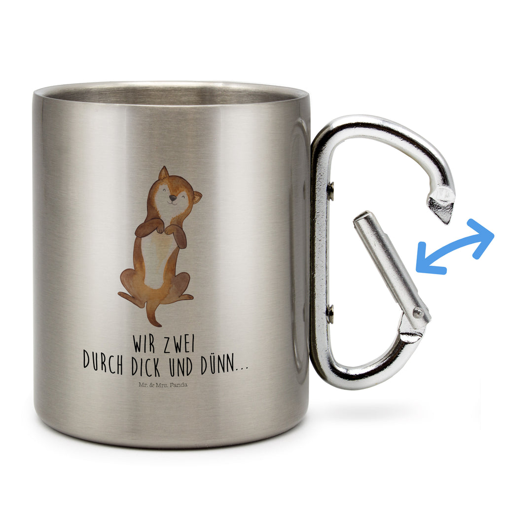 Edelstahlbecher Hund Bauchkraulen Edelstahltasse, Karabiner, Edelstahlbecher, Outdoor, Camping, Tasse, Becher, Hund, Hundemotiv, Haustier, Hunderasse, Tierliebhaber, Hundebesitzer, Sprüche, Hunde, Hundeliebe, Hundewelpe, Bauchkraulen